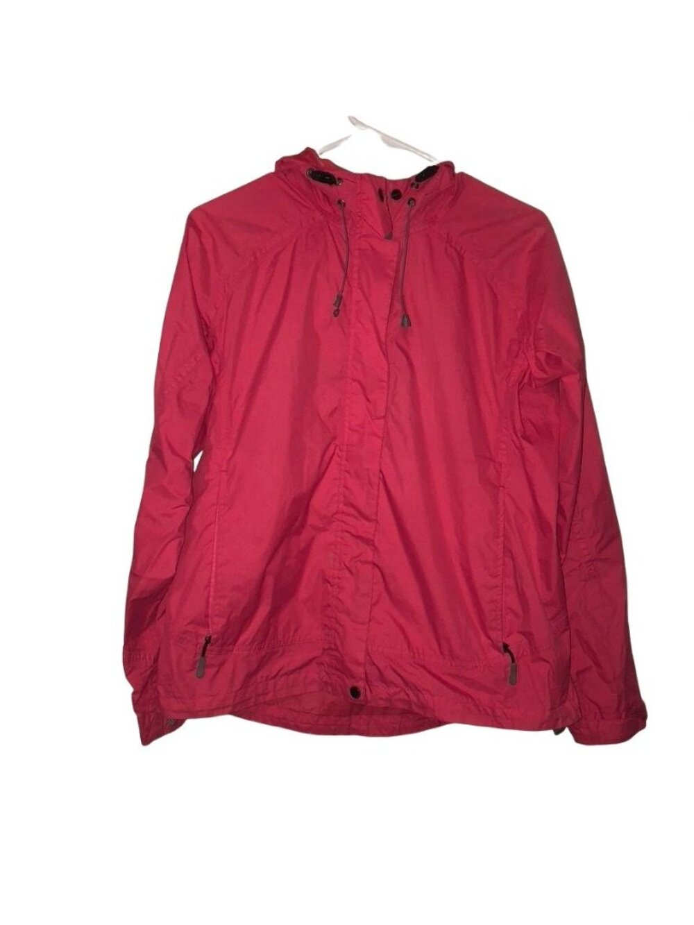 Whiter Sierra Pink Rain Jacket Med Hood